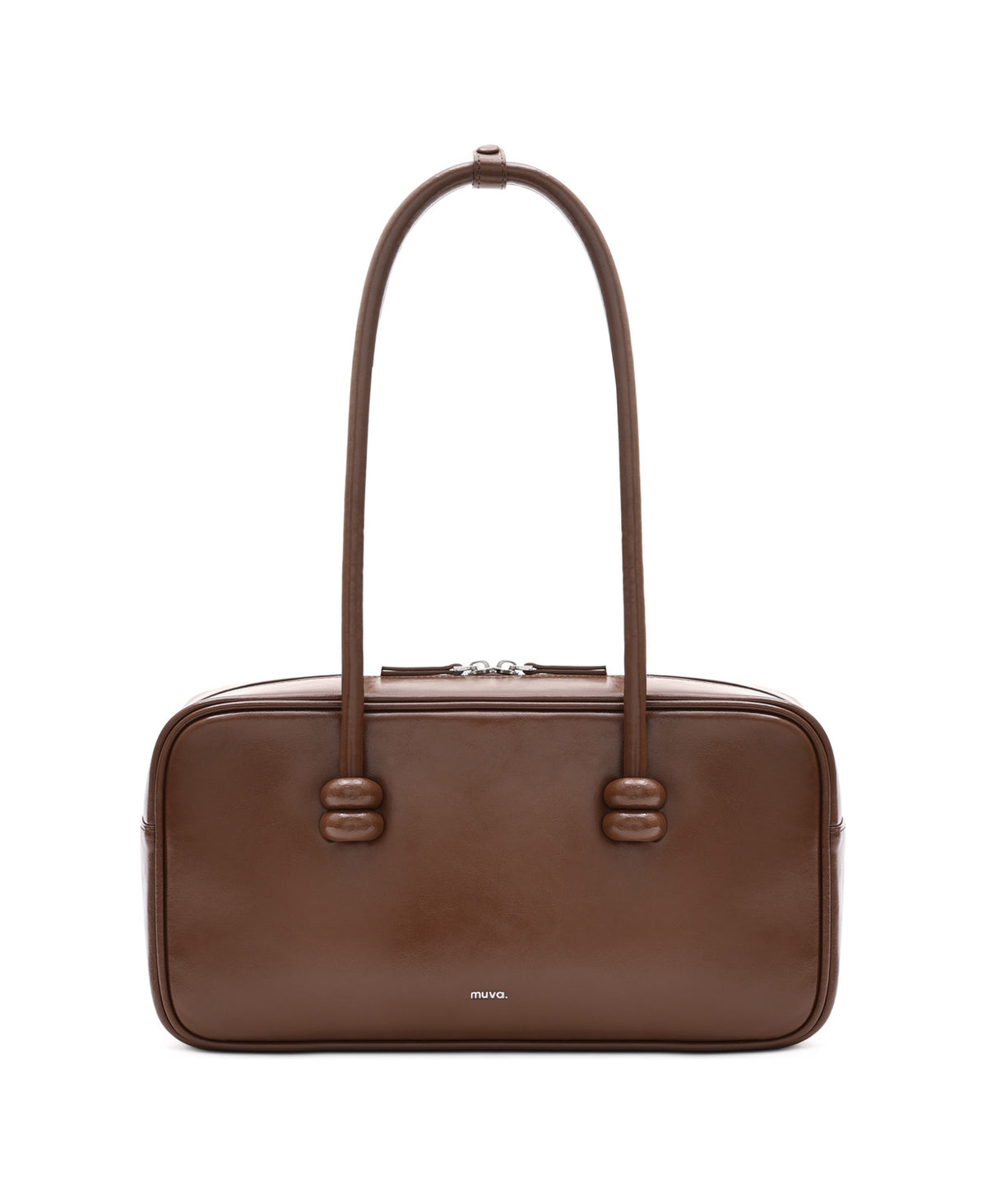ZhuZhu Boston Shoulder Bag · Caramel Brown