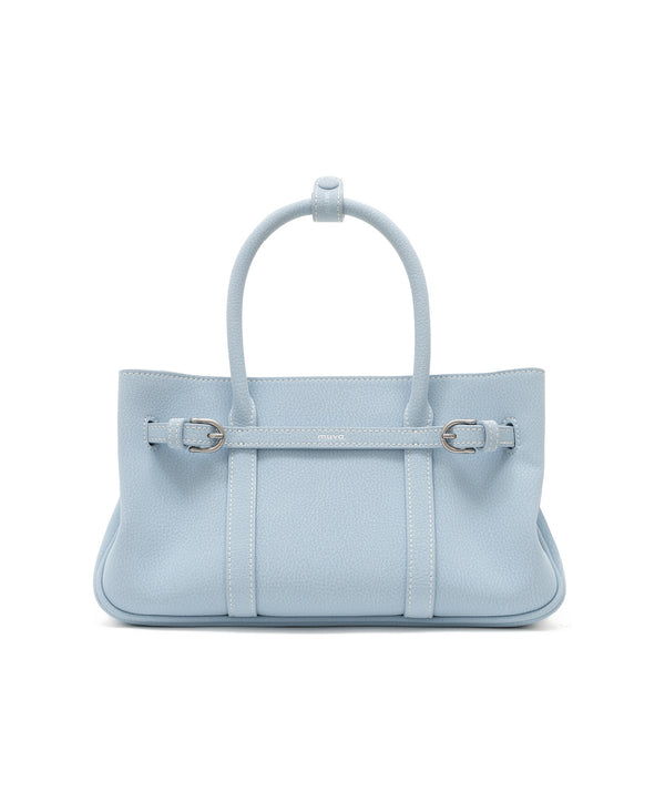 Hopscotch Tales Garden Bag · Leather · Sky Blue