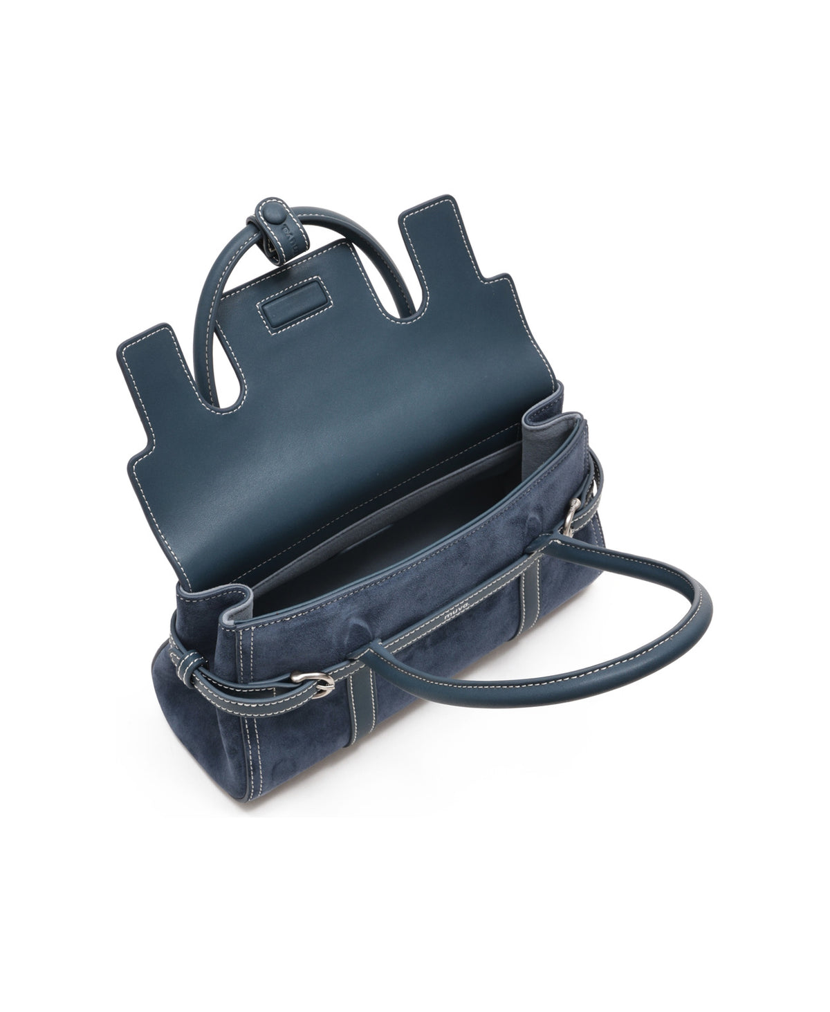 Hopscotch Tales Hopscotch Bag · Suede · Denim Blue
