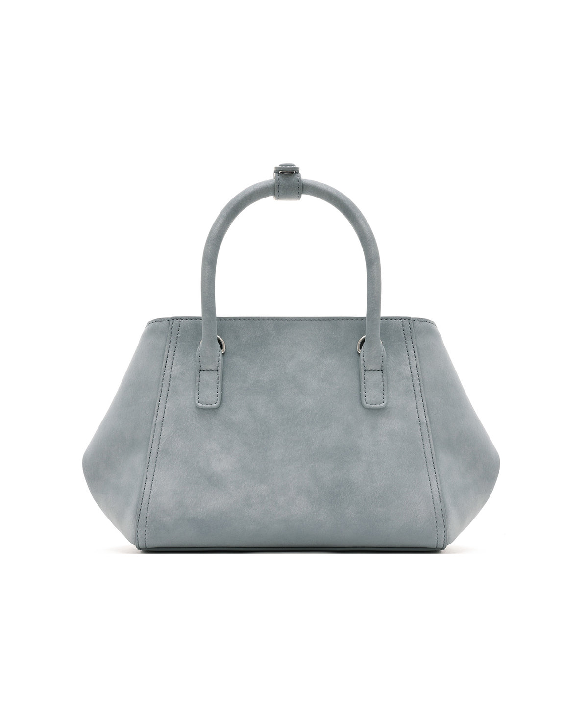 Tab Strap Fold-Over Handbag in Microsuede, product view 11