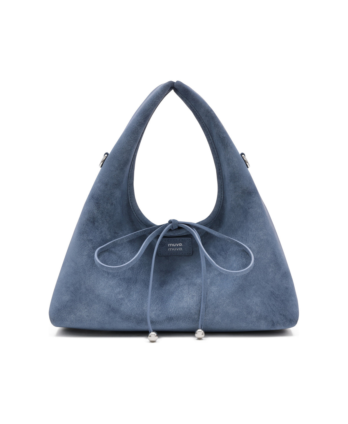 Roly-Poly Triangle Onigiri Bag · Denim Blue