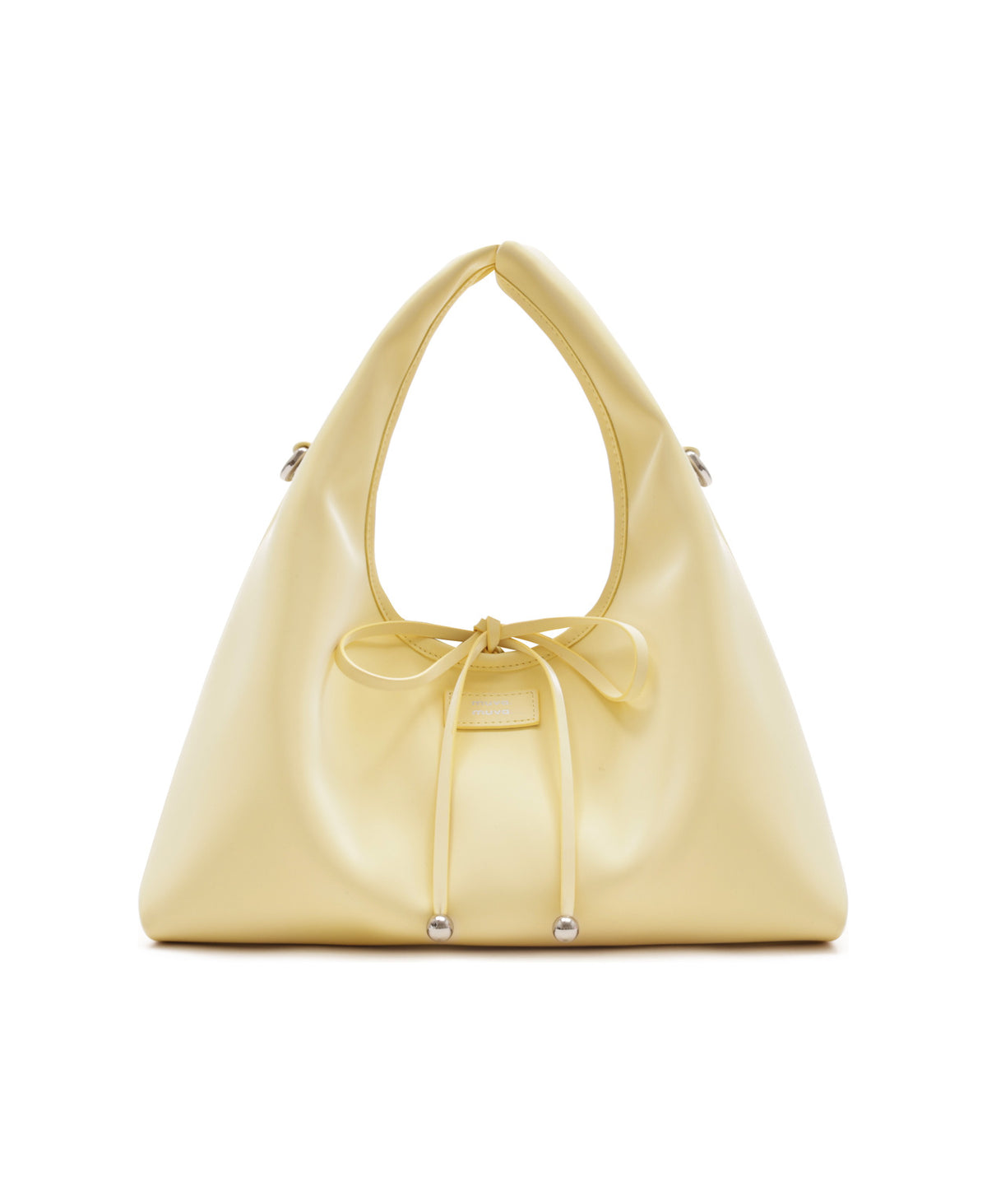 Roly-Poly Triangle Onigiri Bag · Creamy Yellow