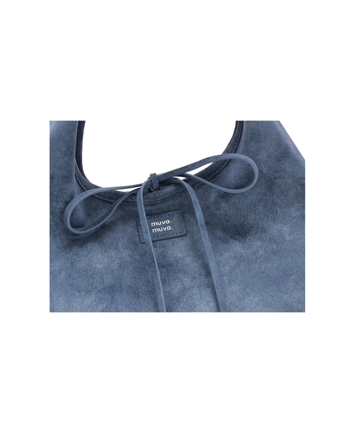 Roly-Poly Triangle Onigiri Bag · Denim Blue