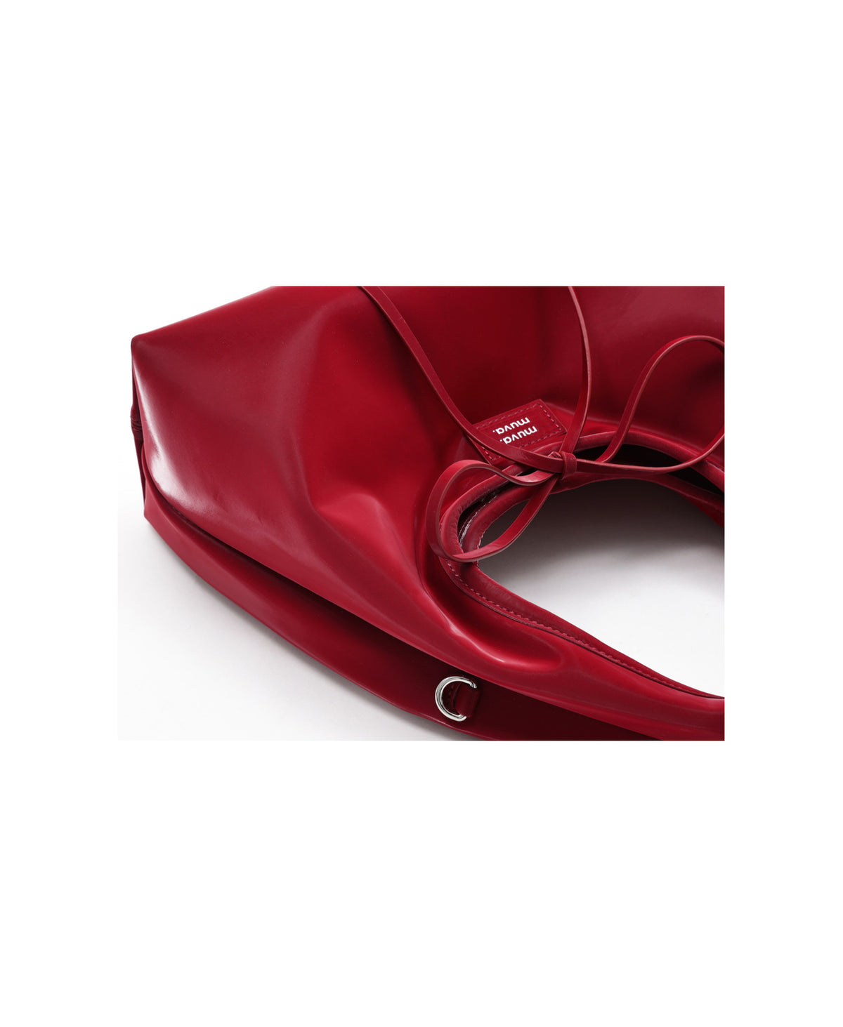 Roly-Poly Triangle Onigiri Bag · Red