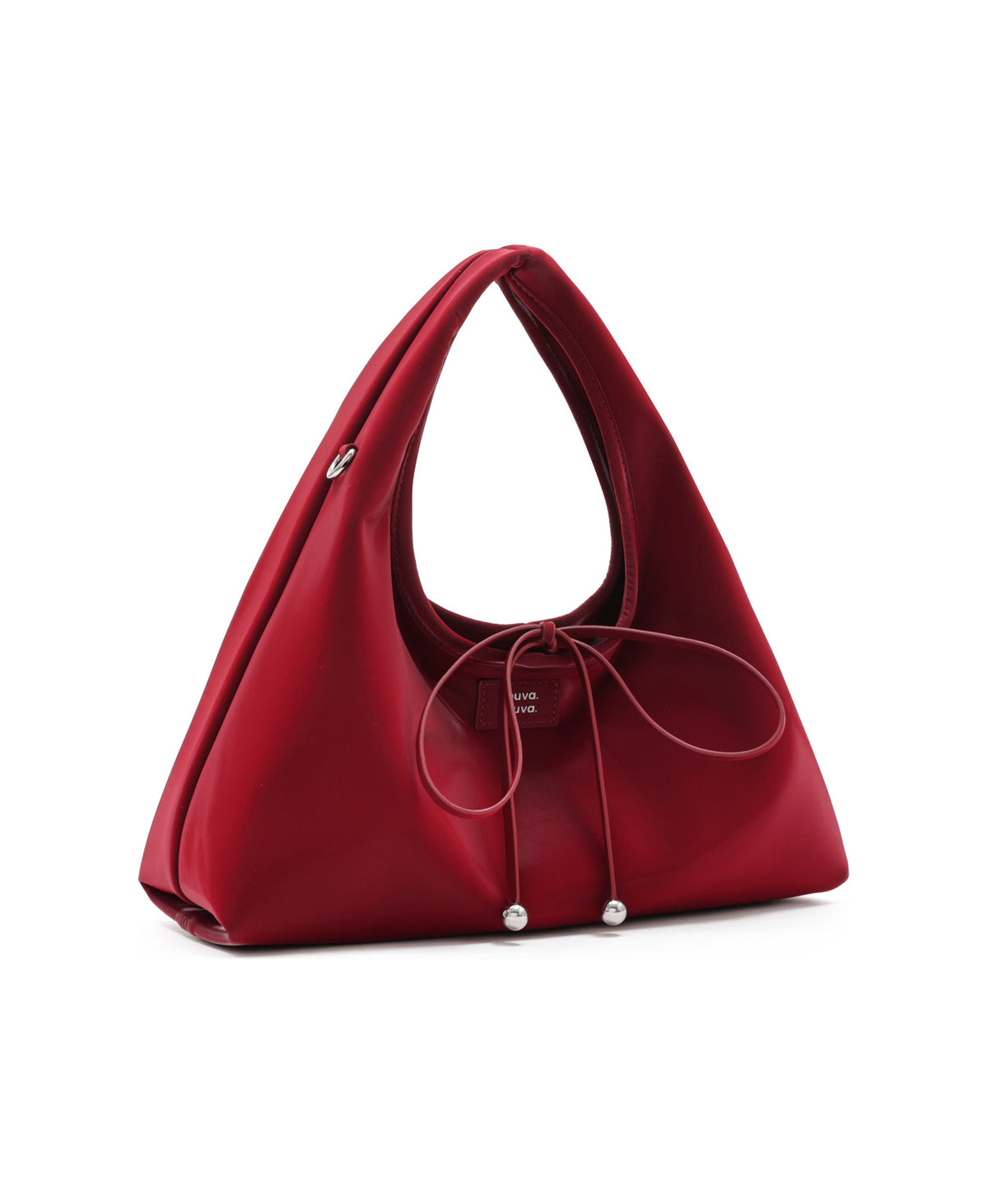 Roly-Poly Triangle Onigiri Bag · Red