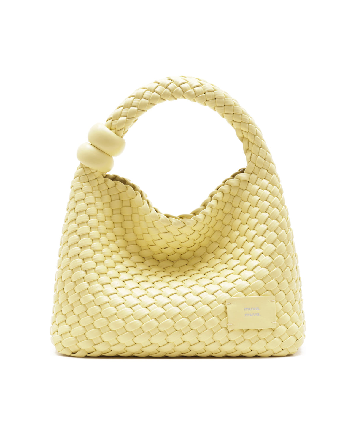 ZhuZhu Woven Bag · Creamy Yellow