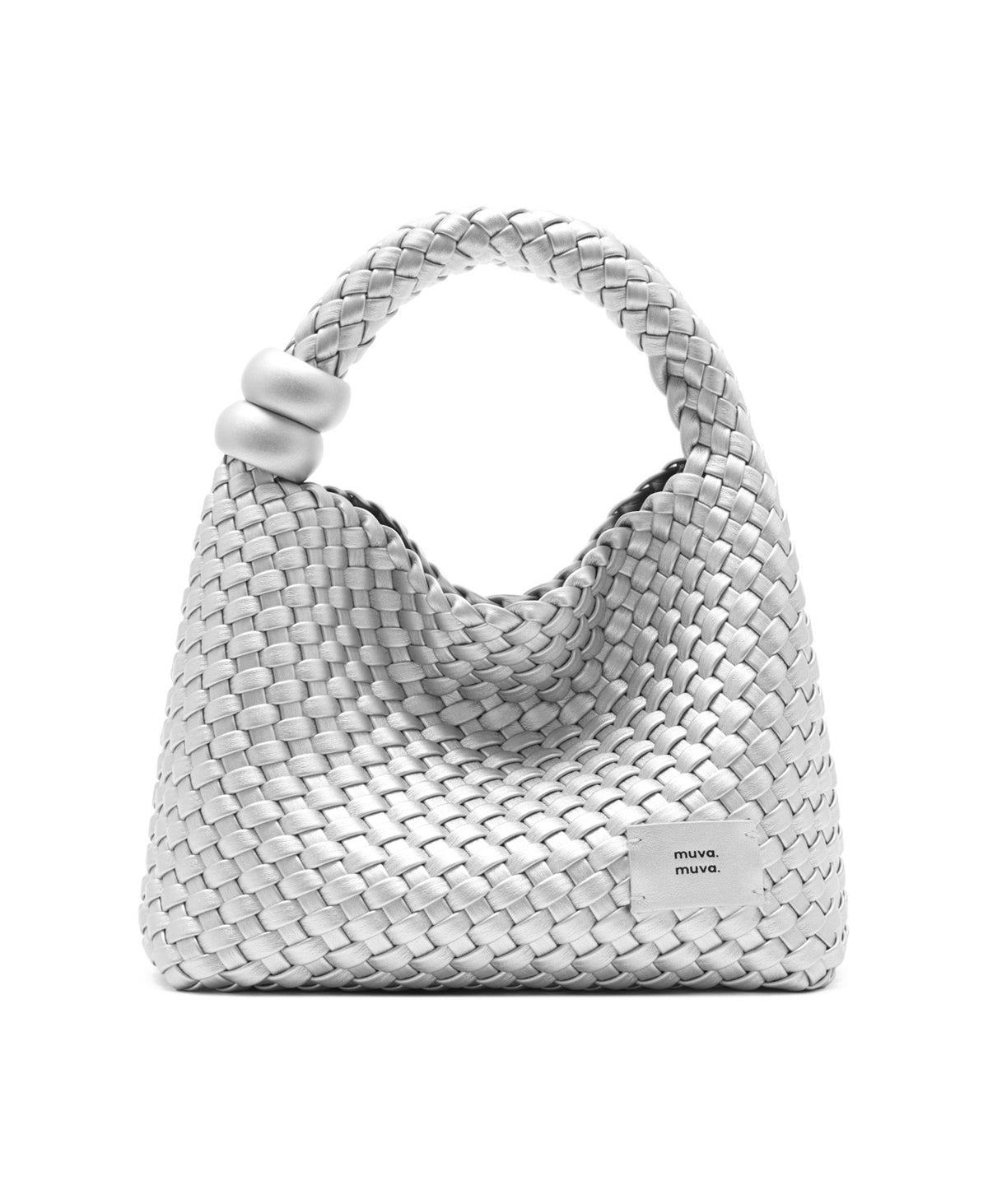ZhuZhu Woven Bag · Moon Rock Silver