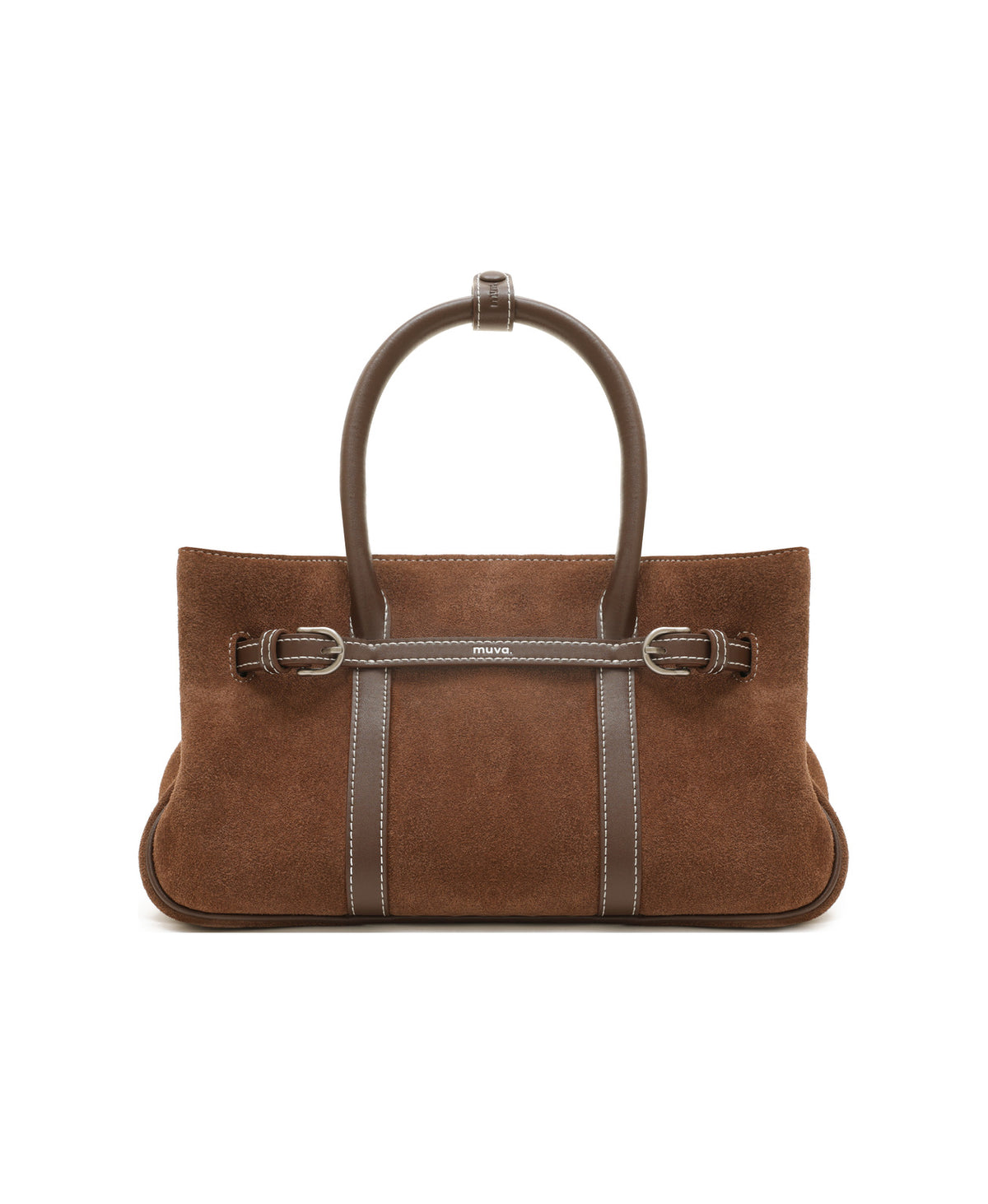 Hopscotch Tales Garden Bag · Suede · Caramel Brown