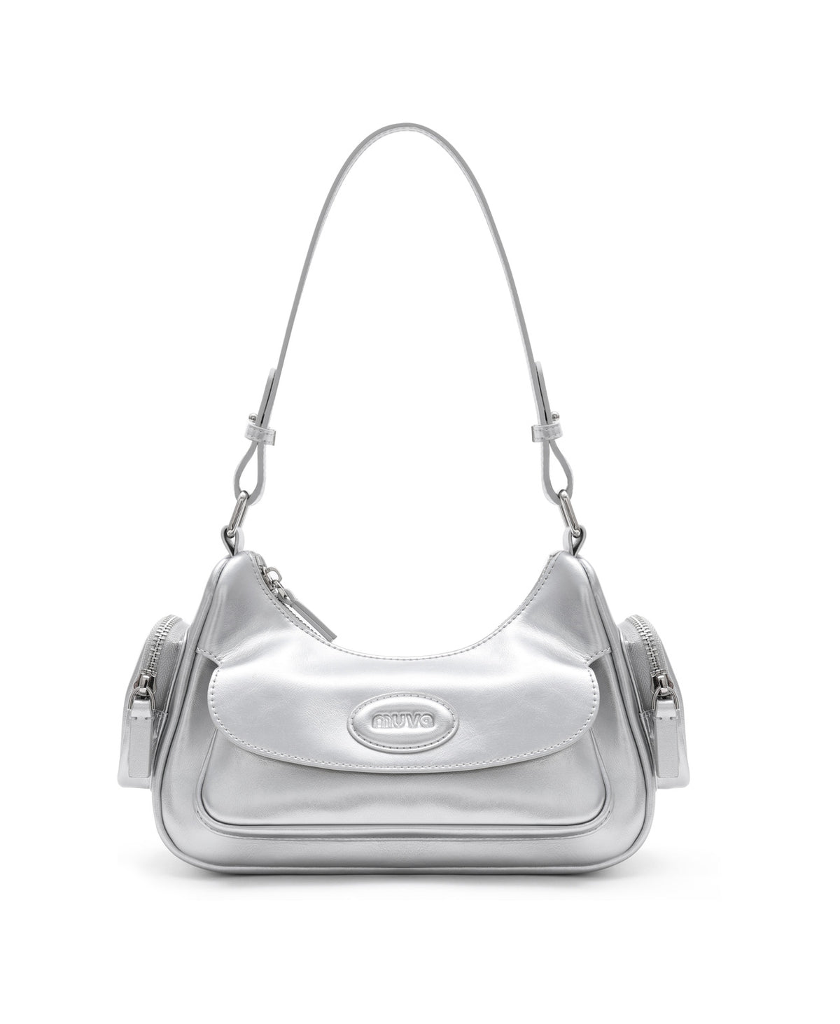 Sweet Cool Multi-Pocket Shoulder Bag · Moon Rock Silver