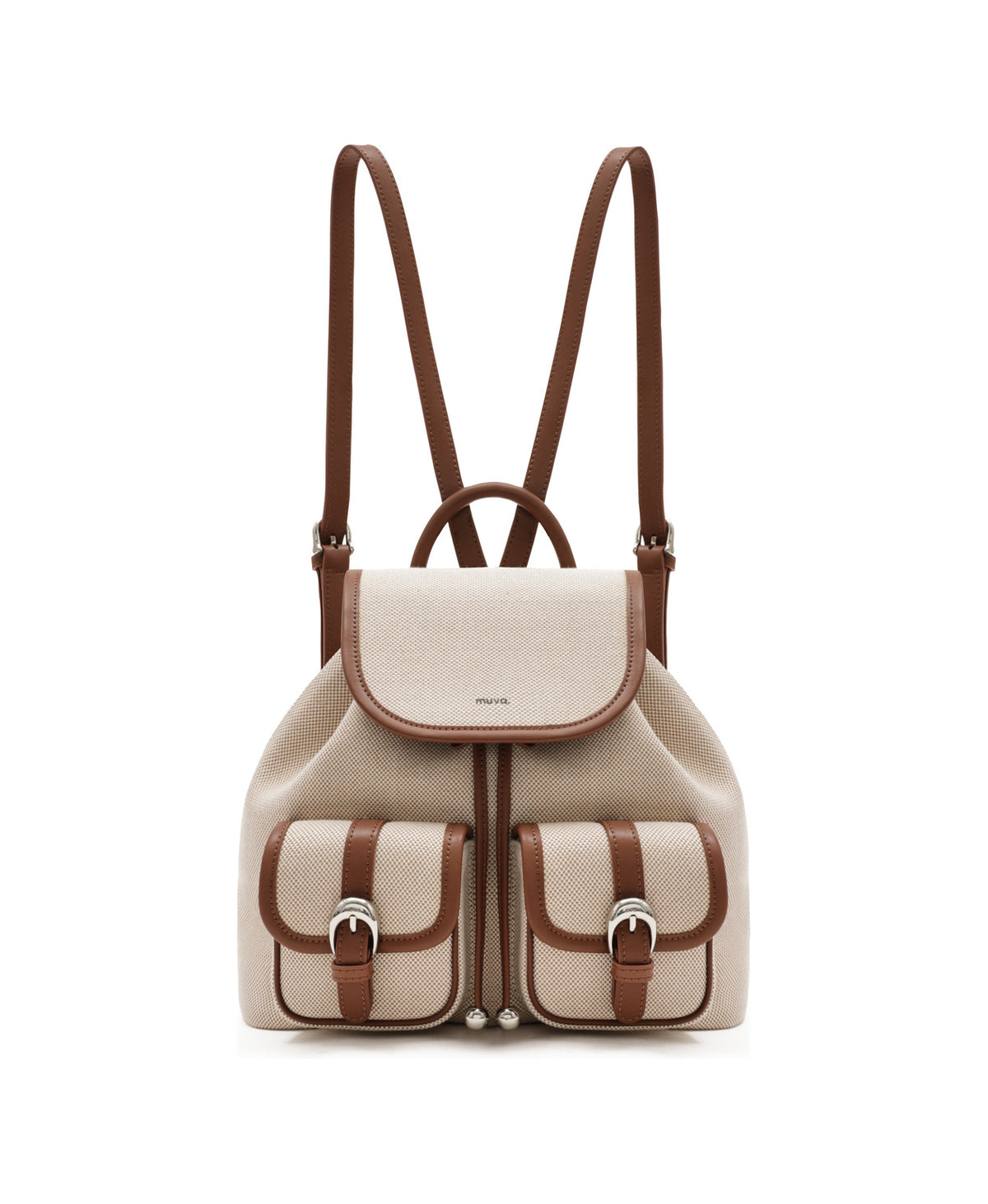 BoBo Statement Backpack · Canvas Brown