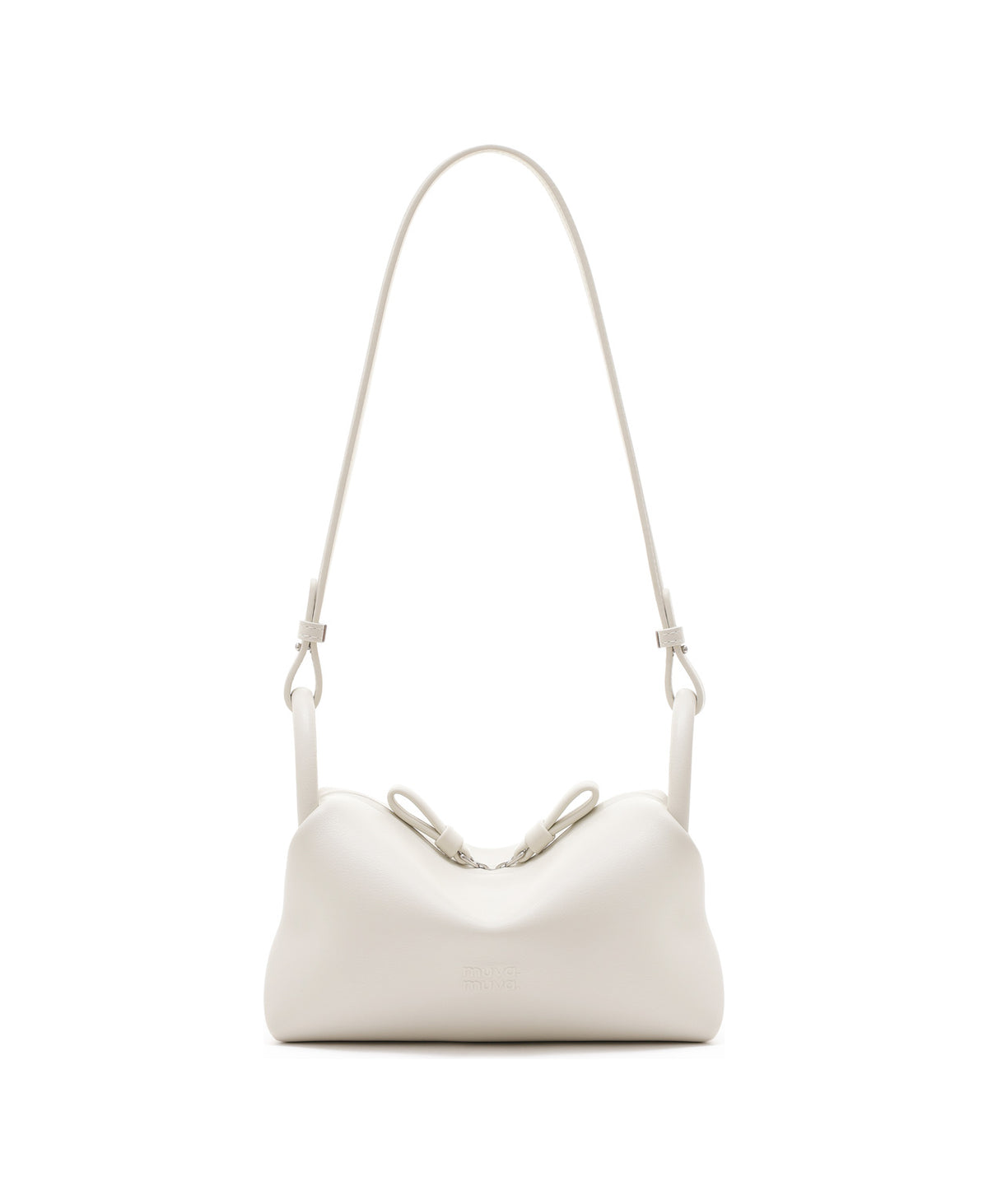 Bakery Mini Pillow Bag · Leather · Milkshake White