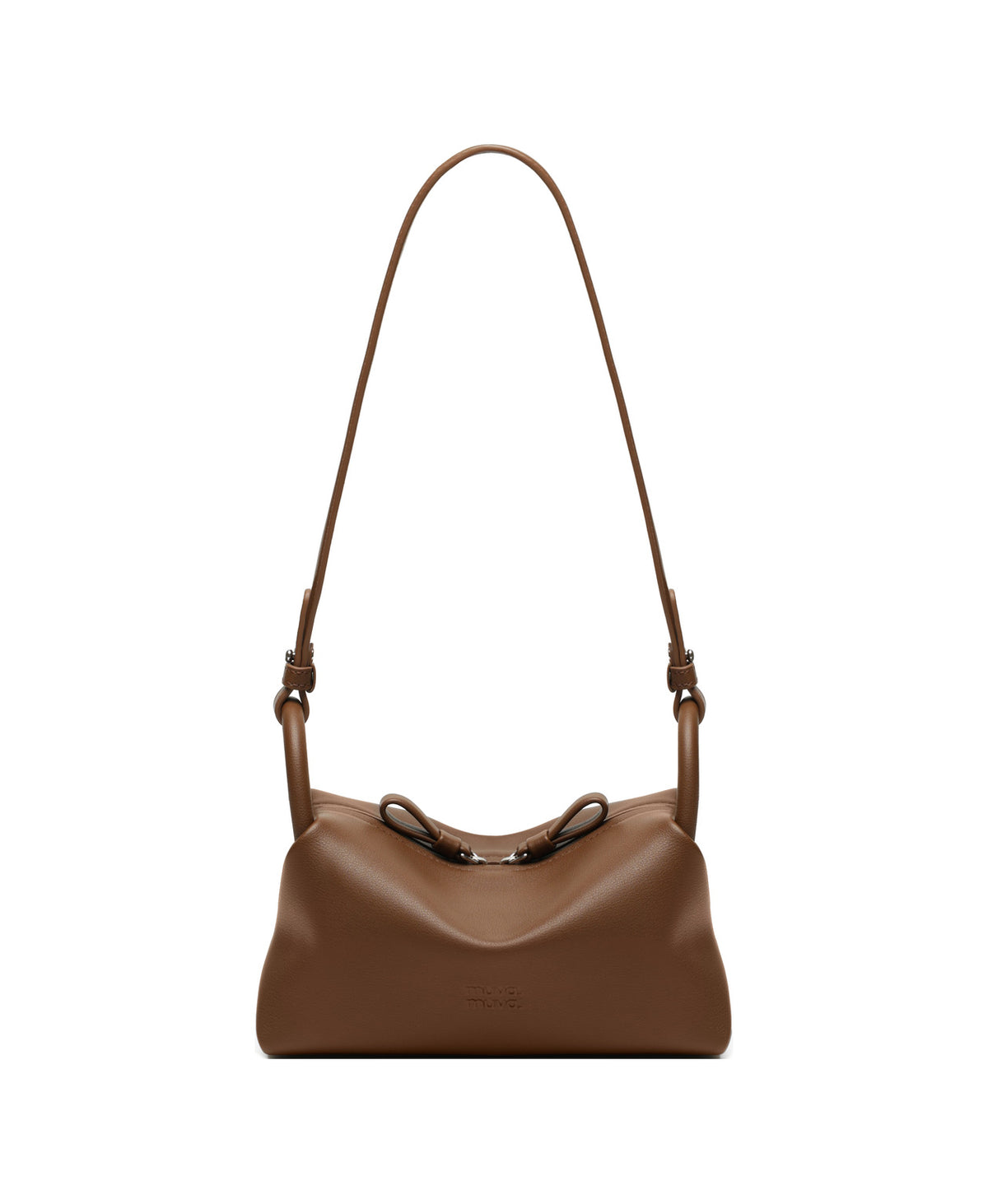 Bakery Mini Pillow Bag · Leather · Caramel Brown