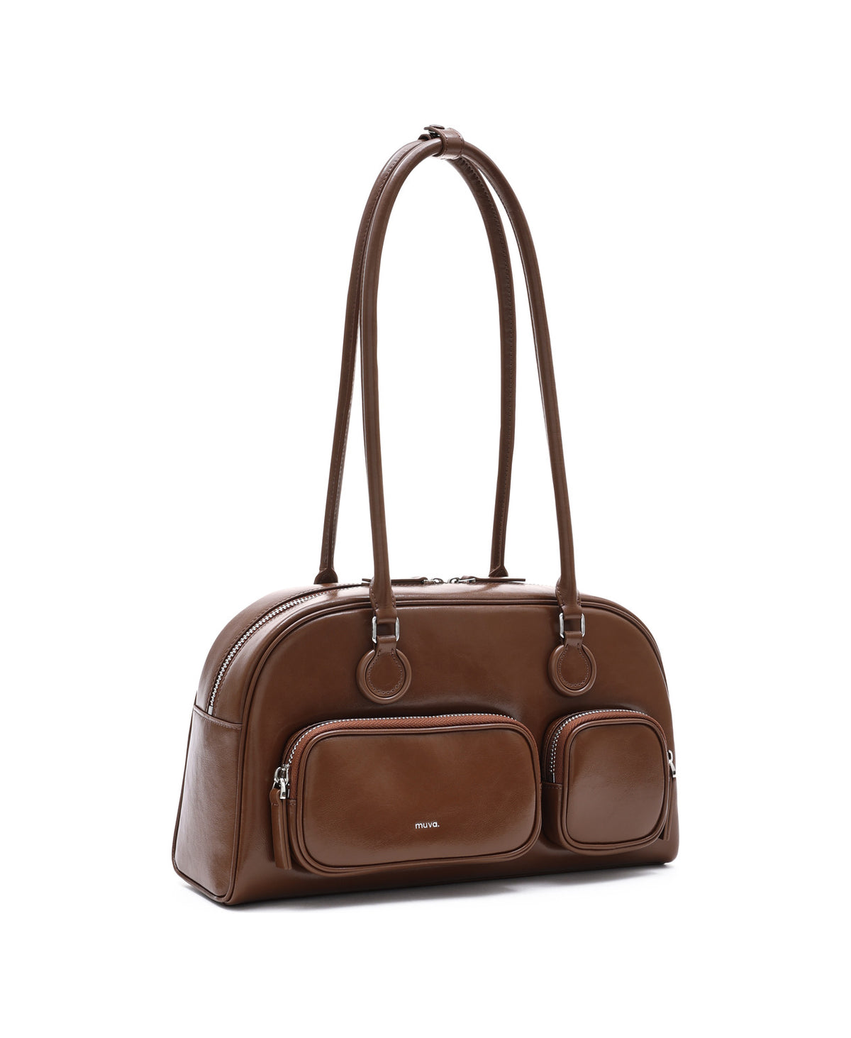 BoBo Multi-Pocket Bowling Bag · Caramel Brown