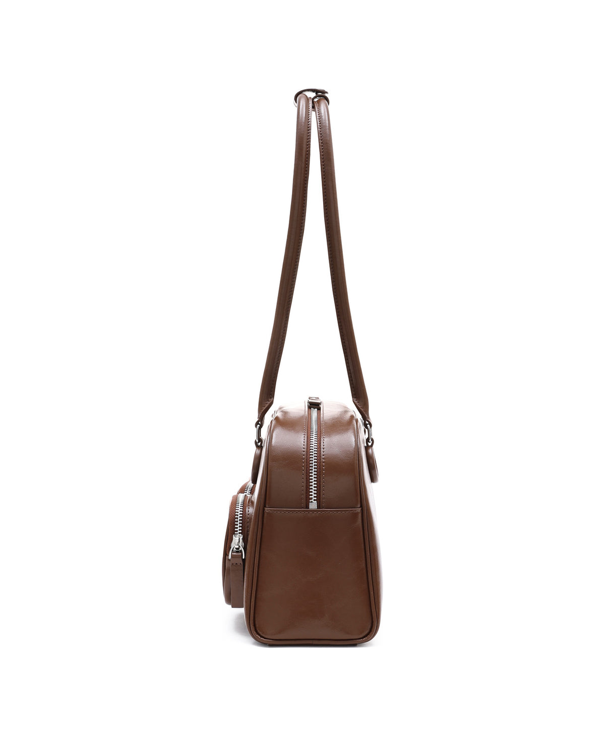 BoBo Multi-Pocket Bowling Bag · Caramel Brown